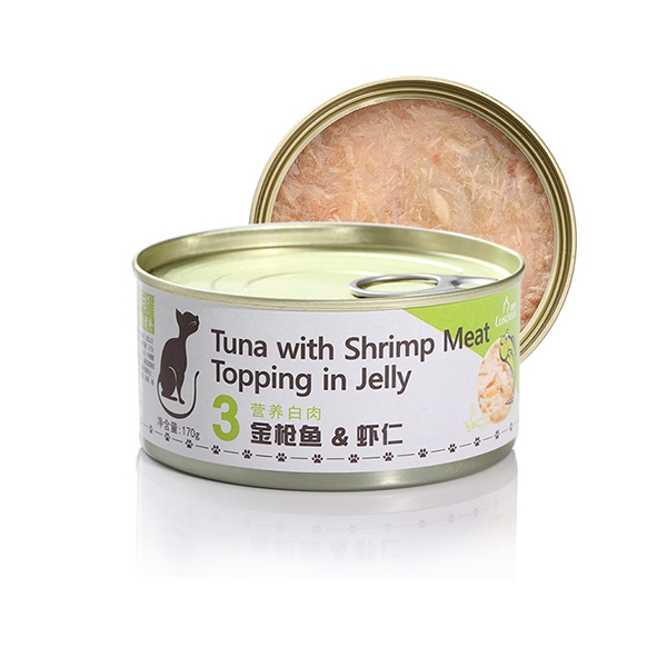 LSCW-03 80g White Tuna with Shrimp