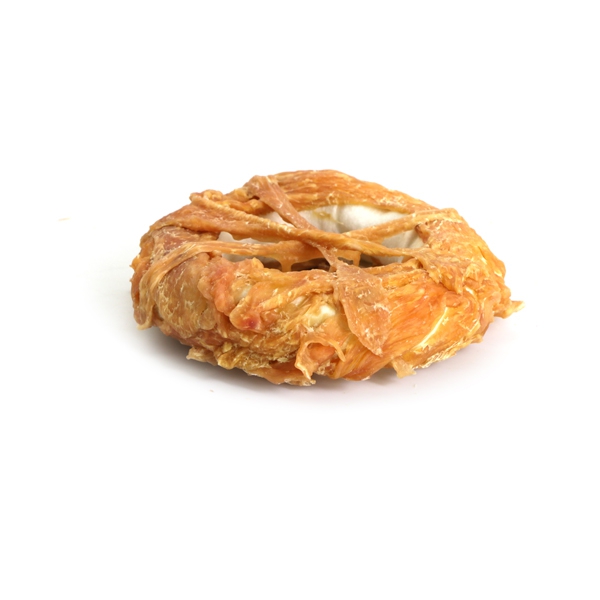 LSC-66 rawhide donut wrapped with chicken